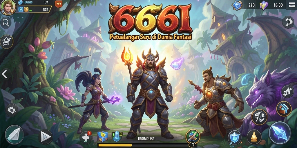 Tampilan gameplay 666I yang menampilkan petualangan seru dan tantangan menantang.