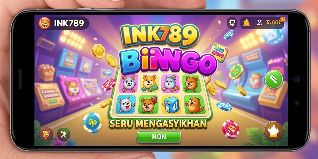 Tampilan gameplay Bingo yang seru dan mengasyikkan di INK789.