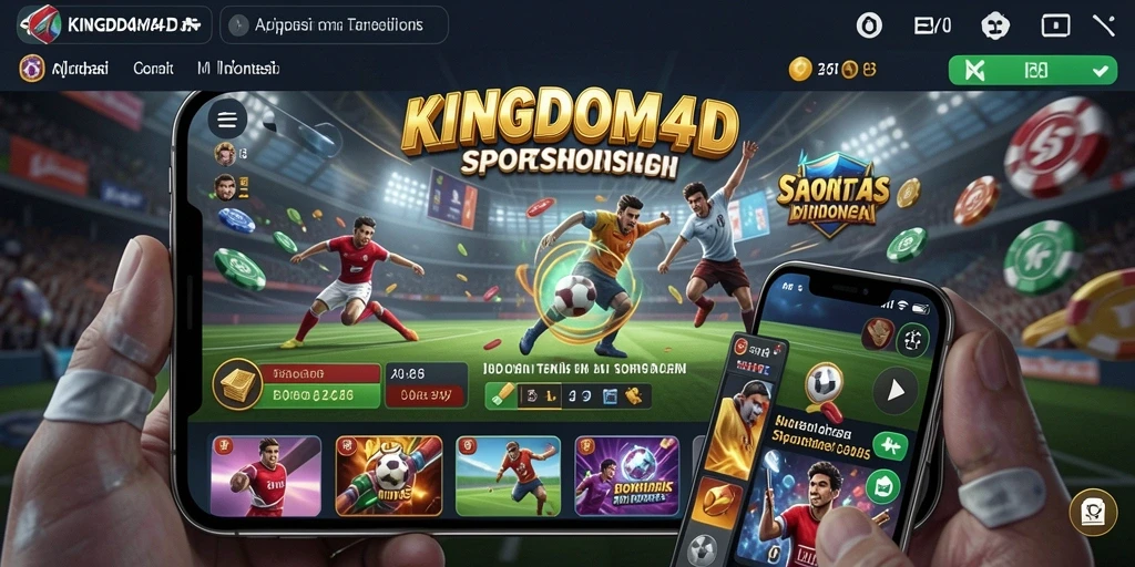 Tampilan menarik dari gameplay Sportsbook KINGDOM4D dengan berbagai pilihan taruhan.