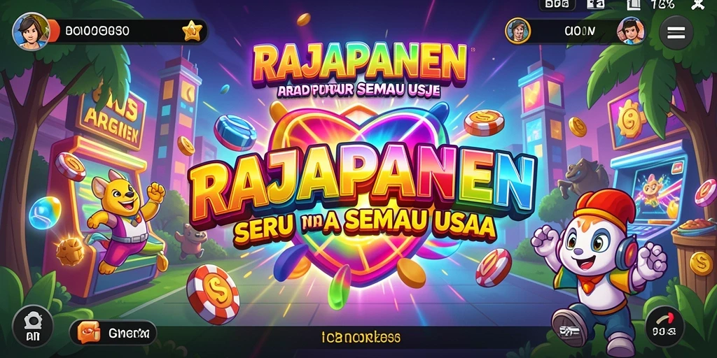 Screenshot gameplay RAJAPANEN yang menunjukkan aksi seru.