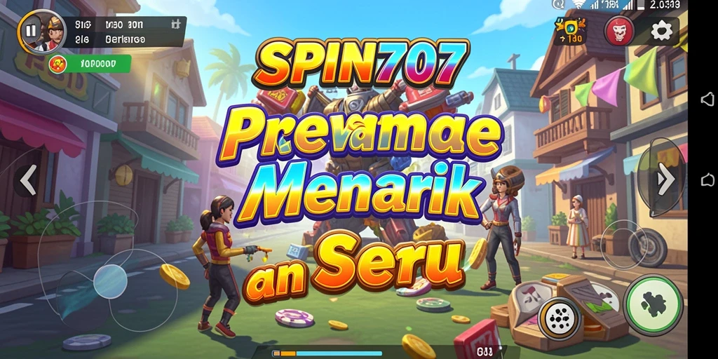 Tampilan gameplay seru dari SPIN707 yang menguji refleks dan strategi.