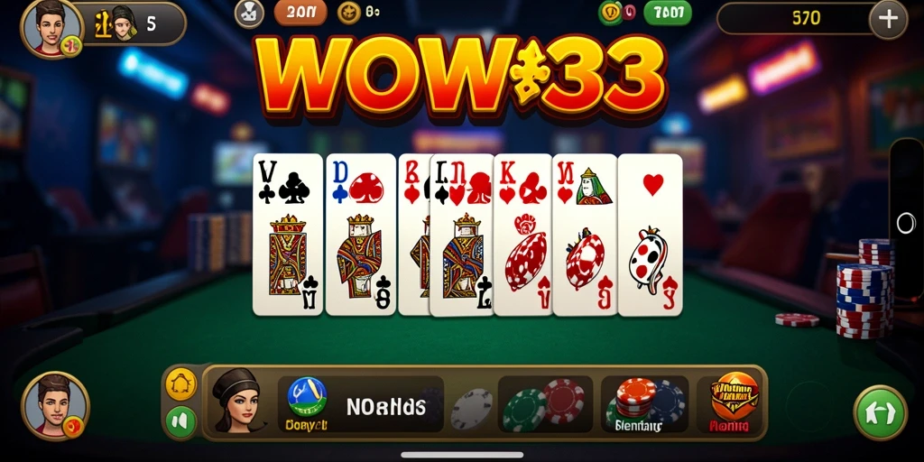 Gameplay menarik dari WOW33 yang menampilkan strategi Domino.